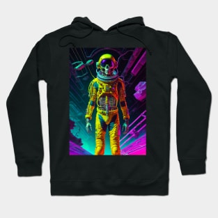 Skeleton in Spacesuit Hoodie